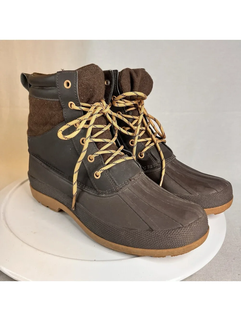 Goodfellow Target Men's Size 10 Waterproof Winter Duck Boots EUC